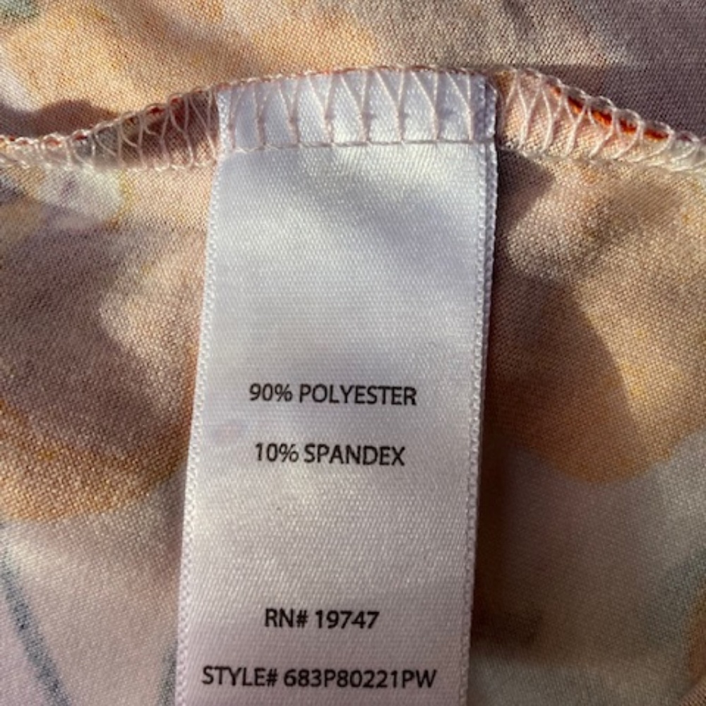 Floral Print Jersey Knit Dress 🆕 - Picture 5 of 6